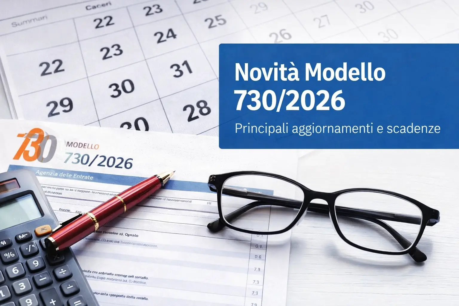 Novità Modello 730/2026